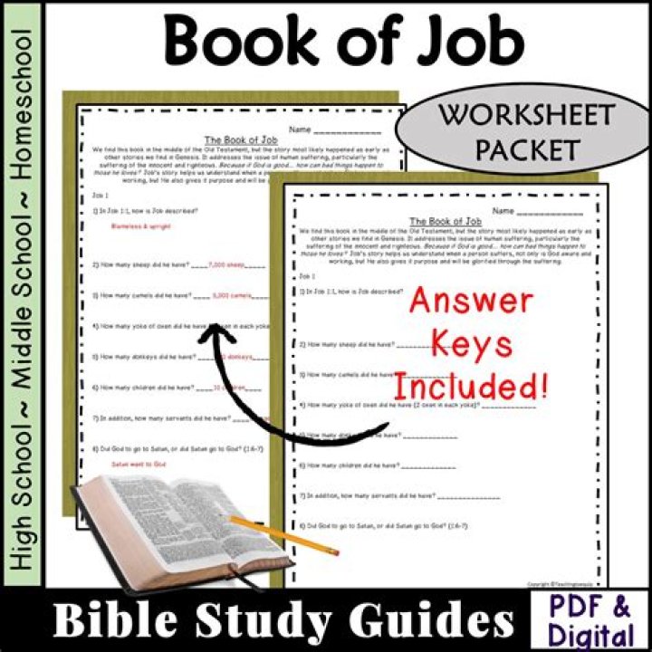 Job Bible Study Questions PDF: Essential Discussion Topics for Faith-Based Workplaces