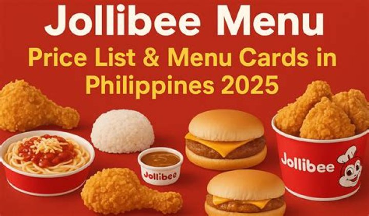 Jollibee 2025 Price List PDF: Affordable Meals for the Whole Family in 2025