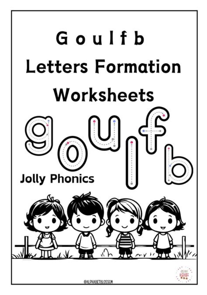 Jolly Phonics Group 3 Worksheets PDF for Effective Learning