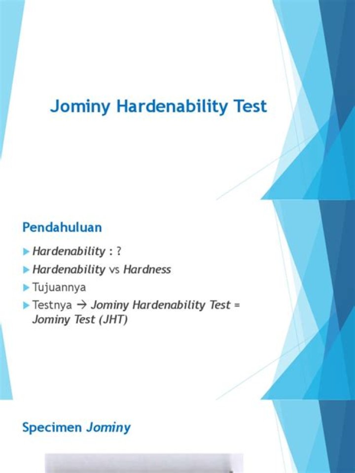 Jominy Hardenability Test PDF: Full Report & Analysis