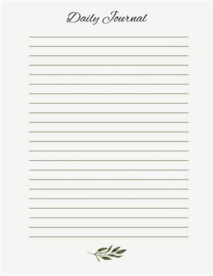 Free Journal Worksheets PDF – Printable Daily Writing Prompts
