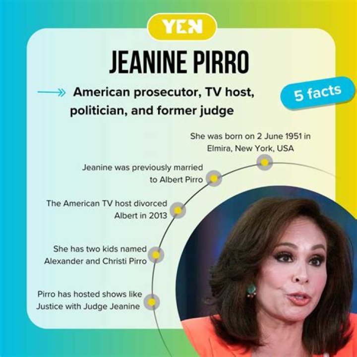 Judge Jeanine Pirro Bio Age Ex Husband Albert Pirro N vrogue.co
