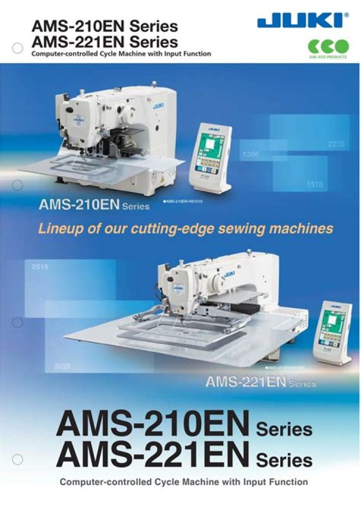 Juki AMS 210EN Parts List PDF – Complete Repair Guide