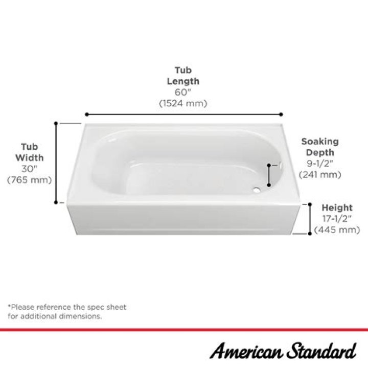 Juliet 185 Bathtub Spec Sheet PDF: Full Dimensions & Features