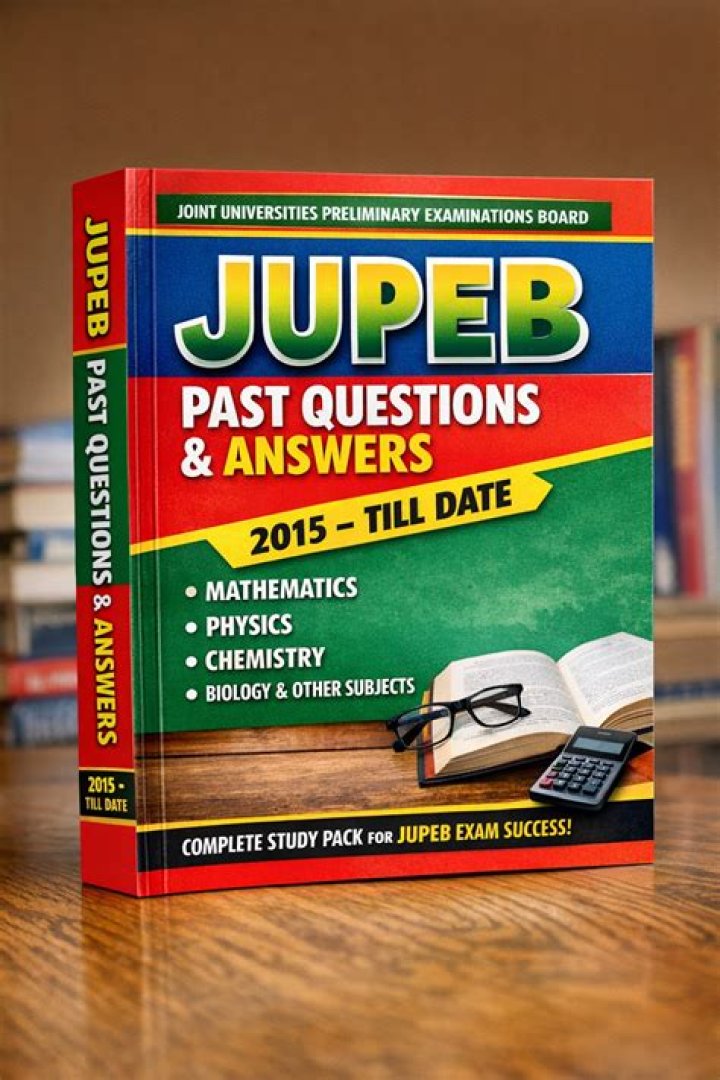 Jupeb Past Questions & Answers PDF – Download Now