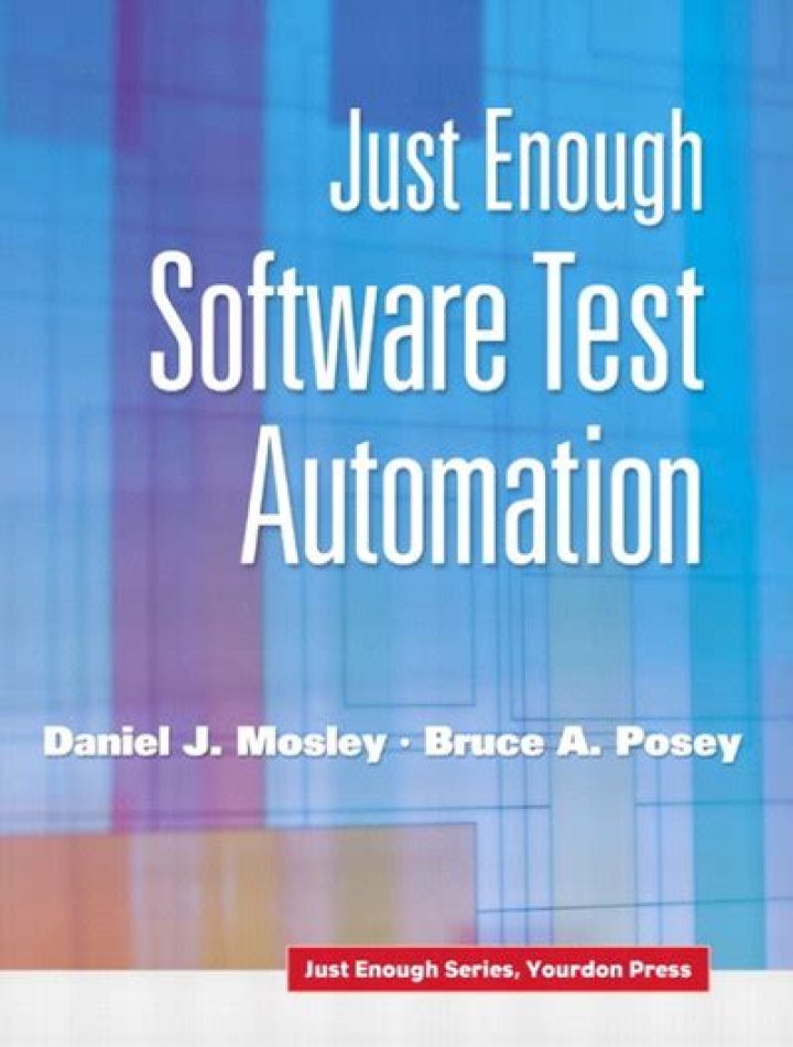 Just Enough Software Test Automation PDF for Beginners