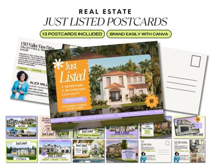 Just Listed: Free Postcards PDF Download Now