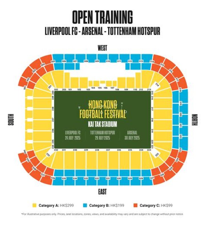 Kai Tak Stadium Seating Plan PDF – Download Full Layout