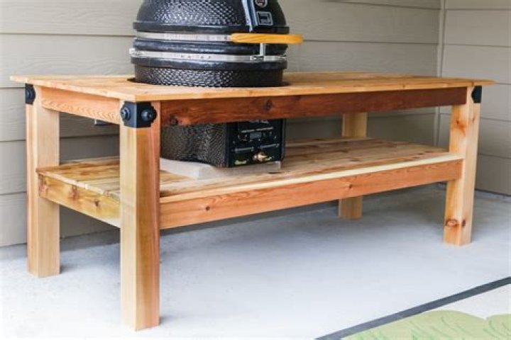 Kamado Grill Table Plans PDF: Build Your Outdoor Cooking Station