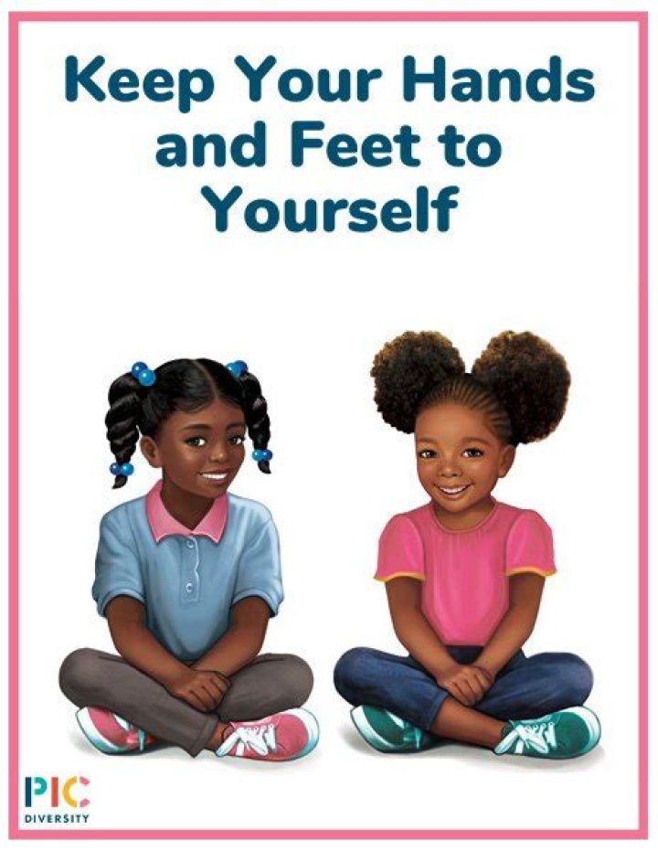 Keeping Hands to Self Worksheet PDF – Emotional Self-Control Tool