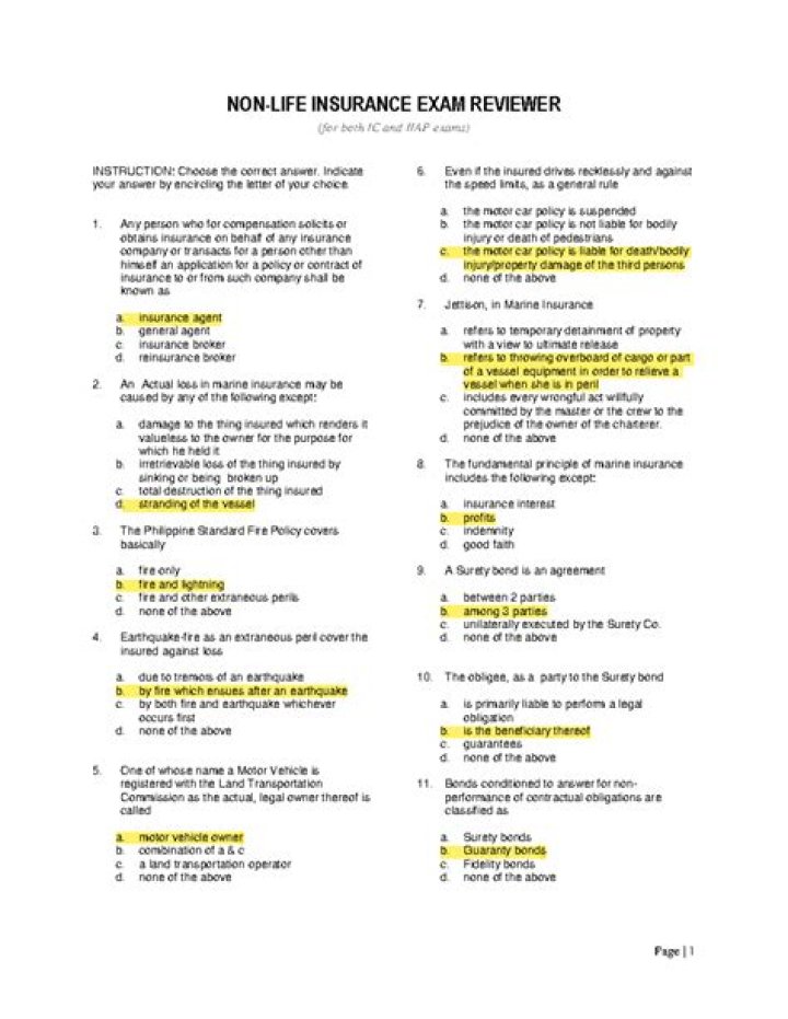Kentucky Life Insurance Exam Questions PDF – Free Study Material
