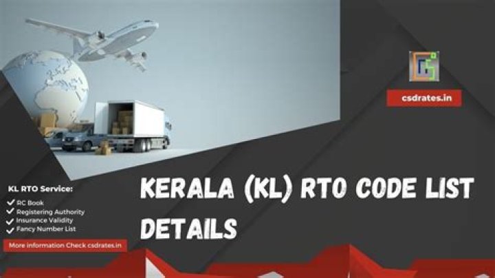Kerala RTO Code List PDF: Complete Guide to Driving Permit Rules