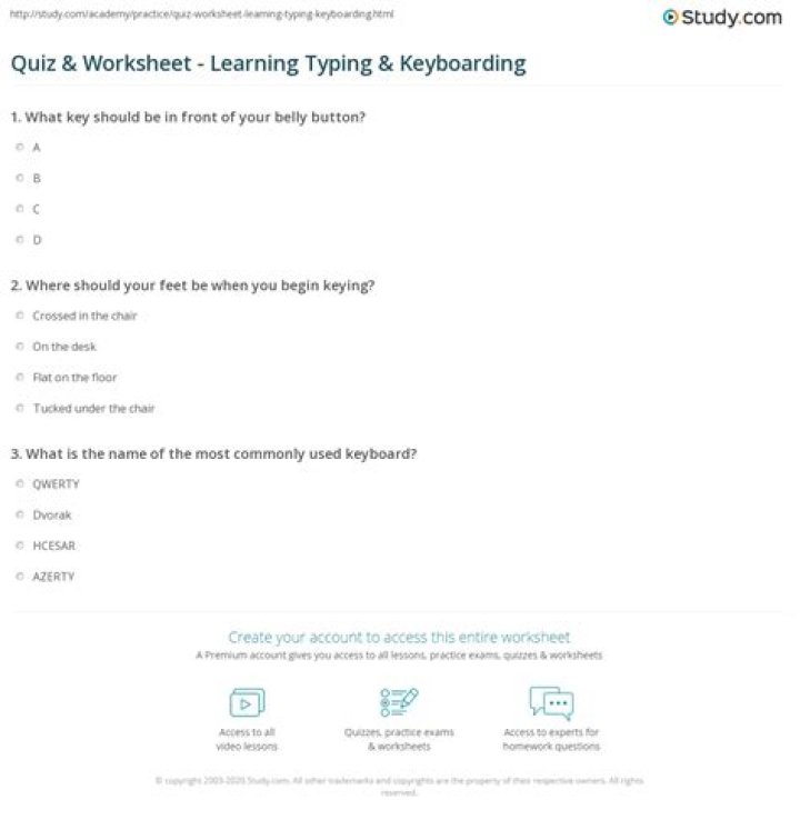Keyboarding Questions and Answers PDF: Master Typing Skills Today