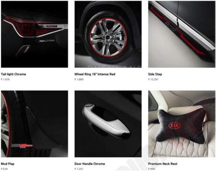 Kia Seltos Accessories List PDF – Complete Guide & Pricing
