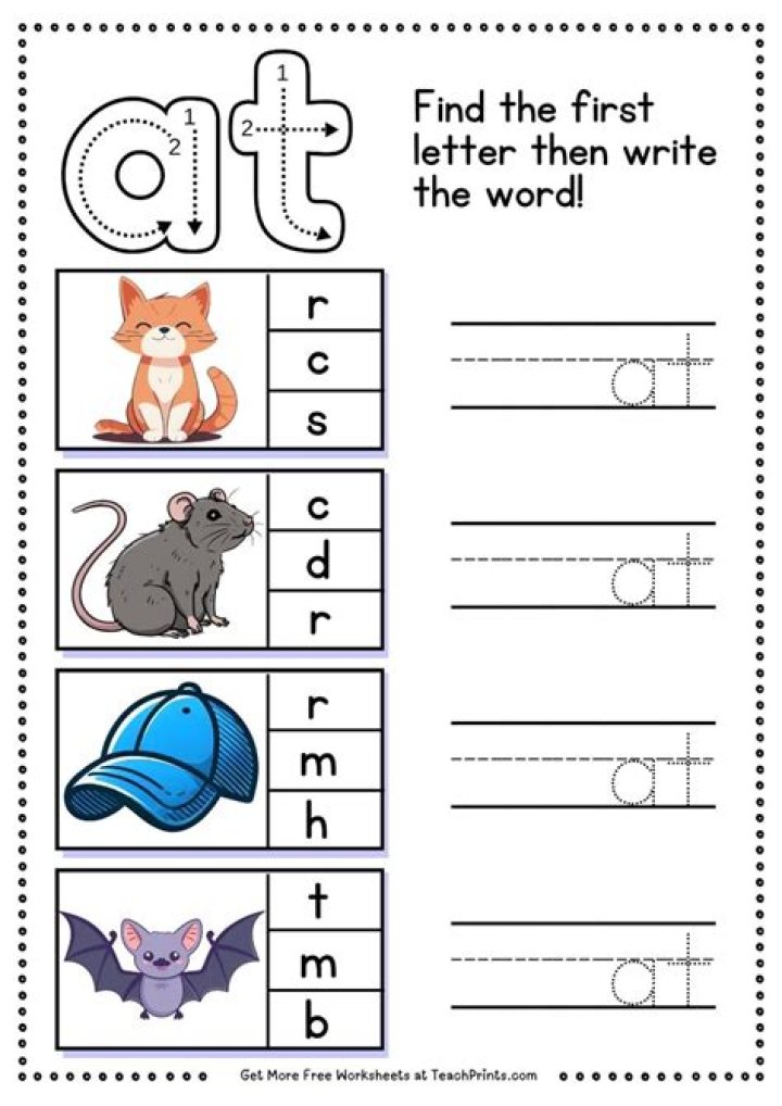 Free Annie Moffatt Kindergarten Worksheets PDF – Instant Download