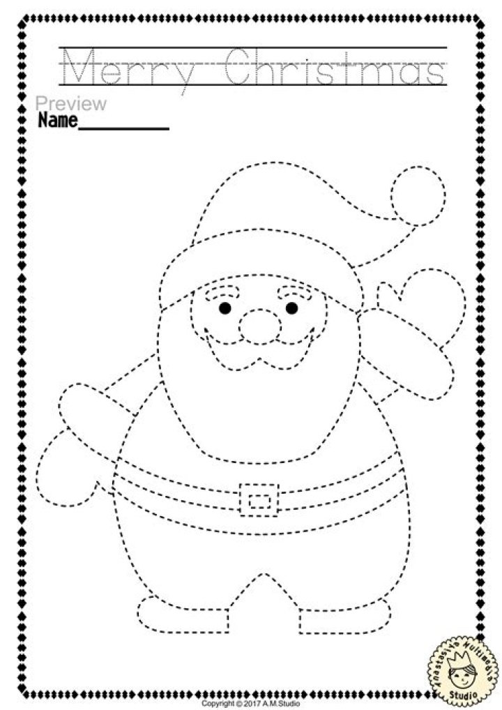Free Kindergarten Christmas Worksheets PDF – Festive Learning Fun