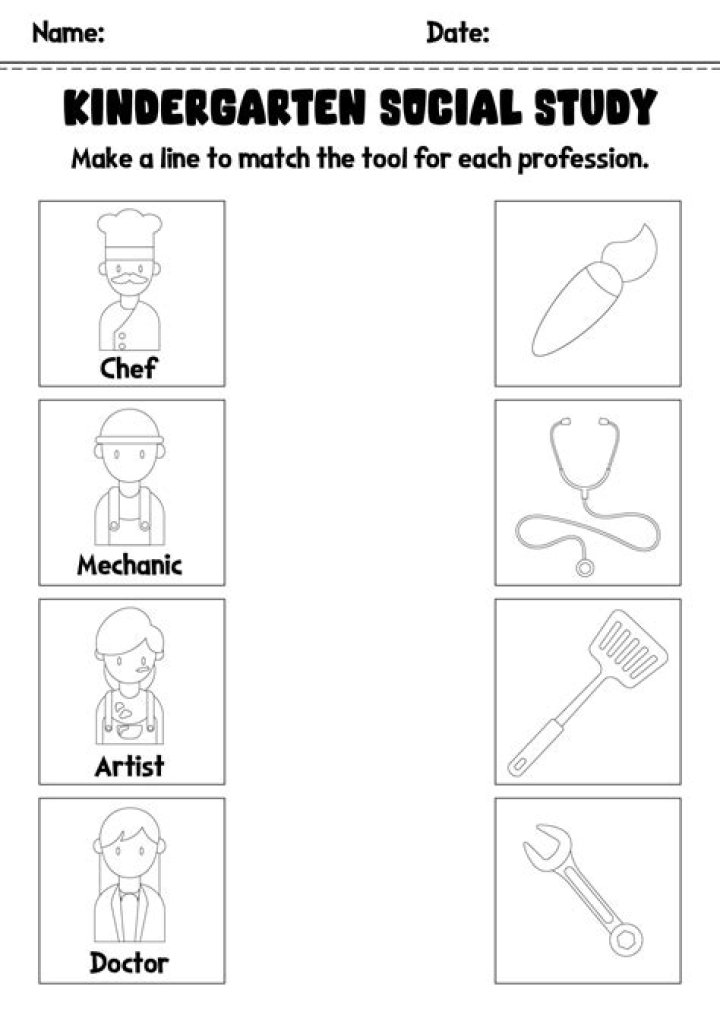 Free Kindergarten Social Studies Worksheets PDF for Early Learners