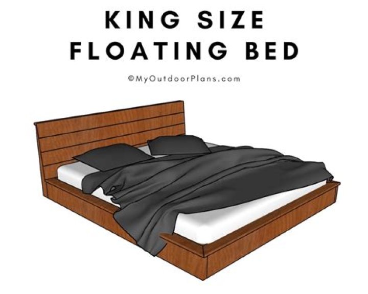 King Platform Bed Plans PDF for Easy DIY Assembly