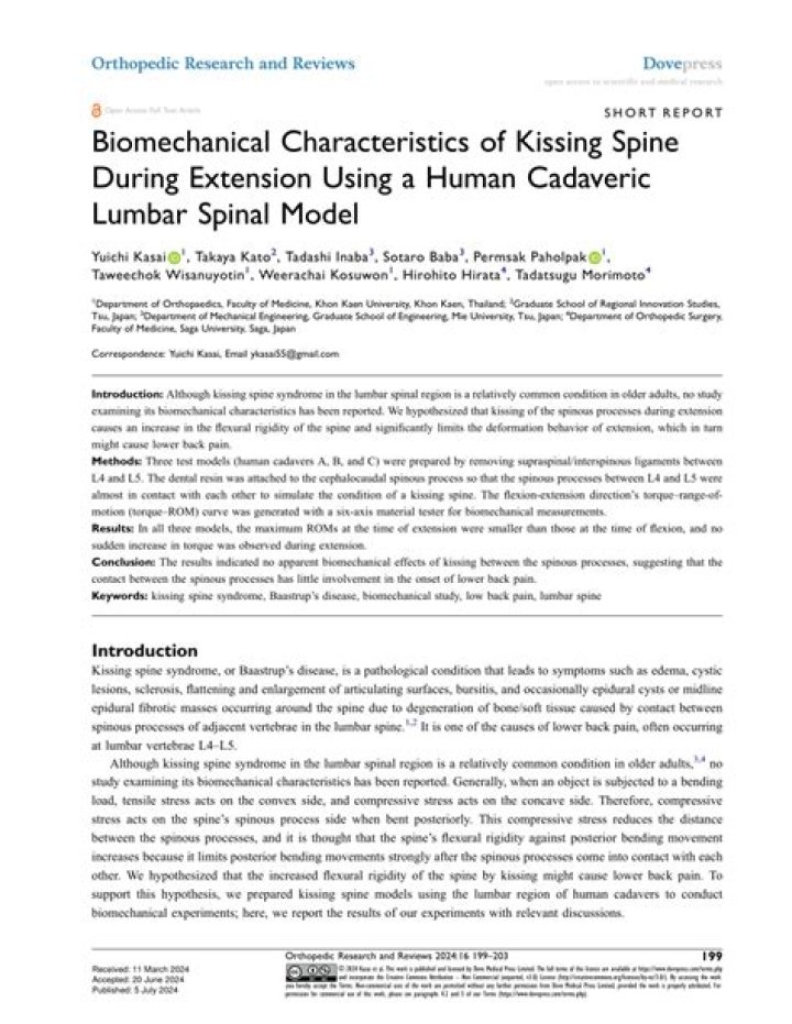 Kissing Spine Rehab Plan PDF: Effective Recovery Guide