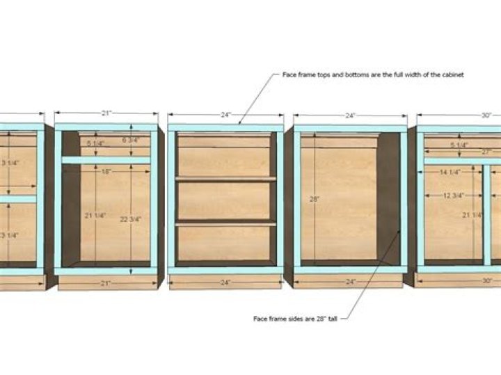 Kitchen Base Cabinet Plans PDF – Download Free Templates