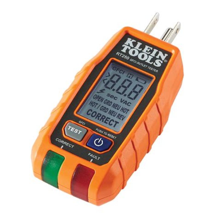 Klein Tools RT250 GFCI Receptacle Tester Manual PDF – Official Guide