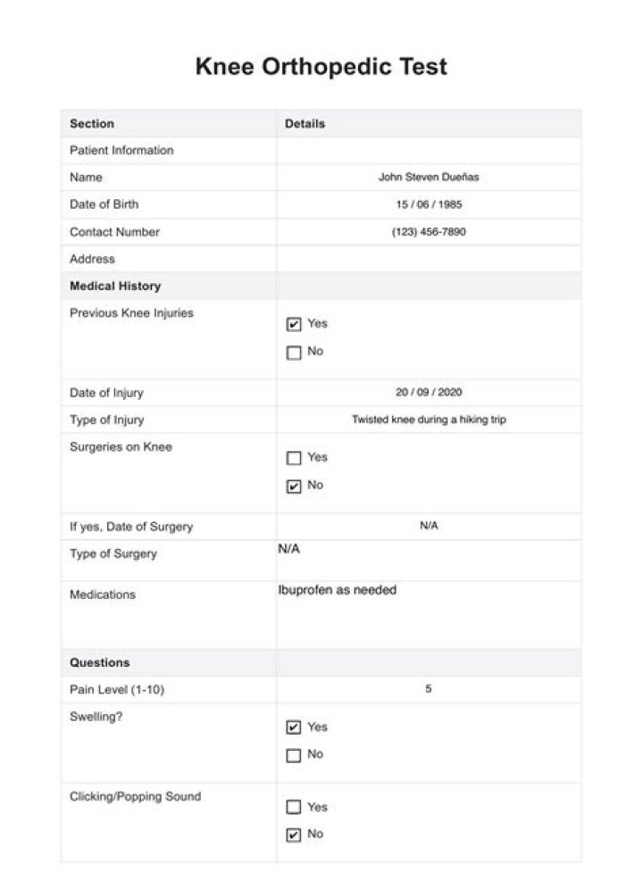 Knee Orthopedic Tests PDF: Accurate Diagnosis Guide