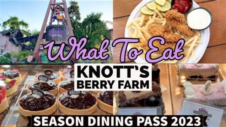 Knott's Berry Farm Meal Plan Restaurants 2025 PDF Guide