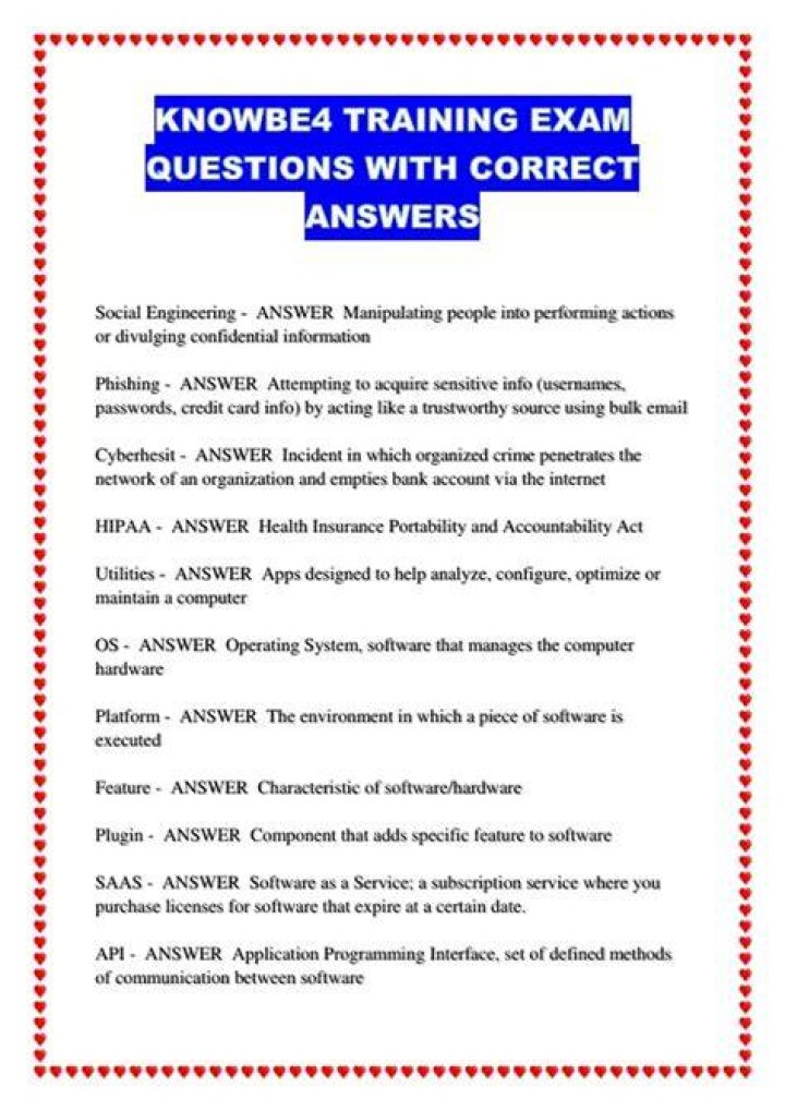 How to Find KnowBe4 SAPA Answers PDF Quickly