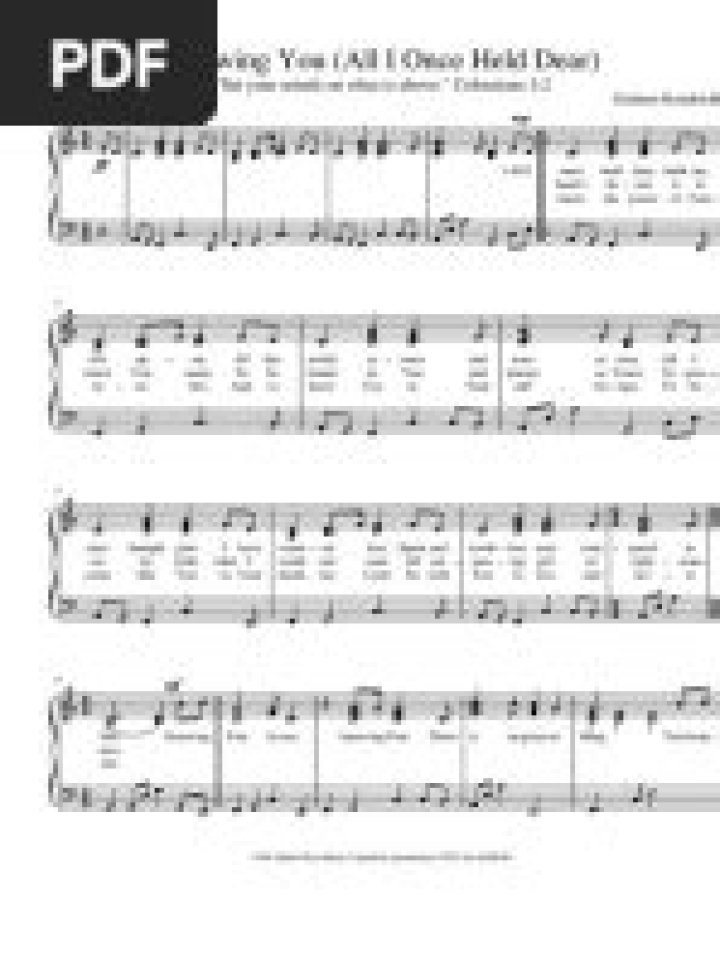 Download Knowing You Jesus Sheet Music PDF Now