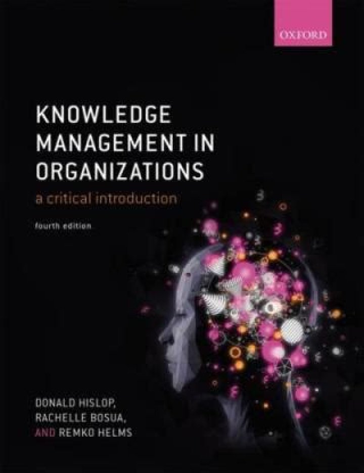 Knowledge Management in Organizations: A Critical Introduction 4th Edition PDF Guide