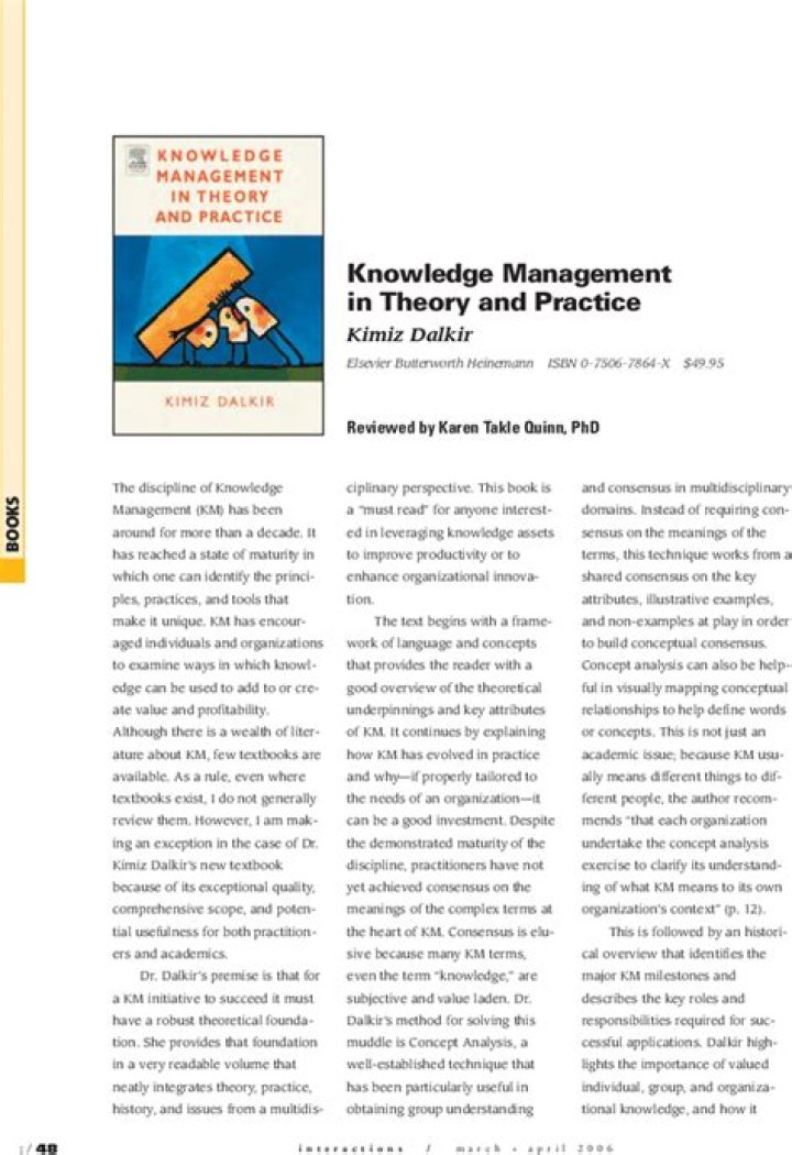 Knowledge Management in Theory and Practice: A Comprehensive PDF Guide