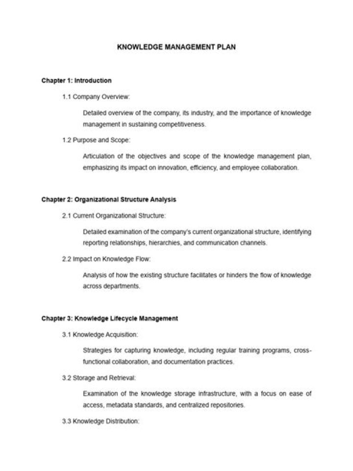 Knowledge Management Plan PDF: Create Your Essential Workbook