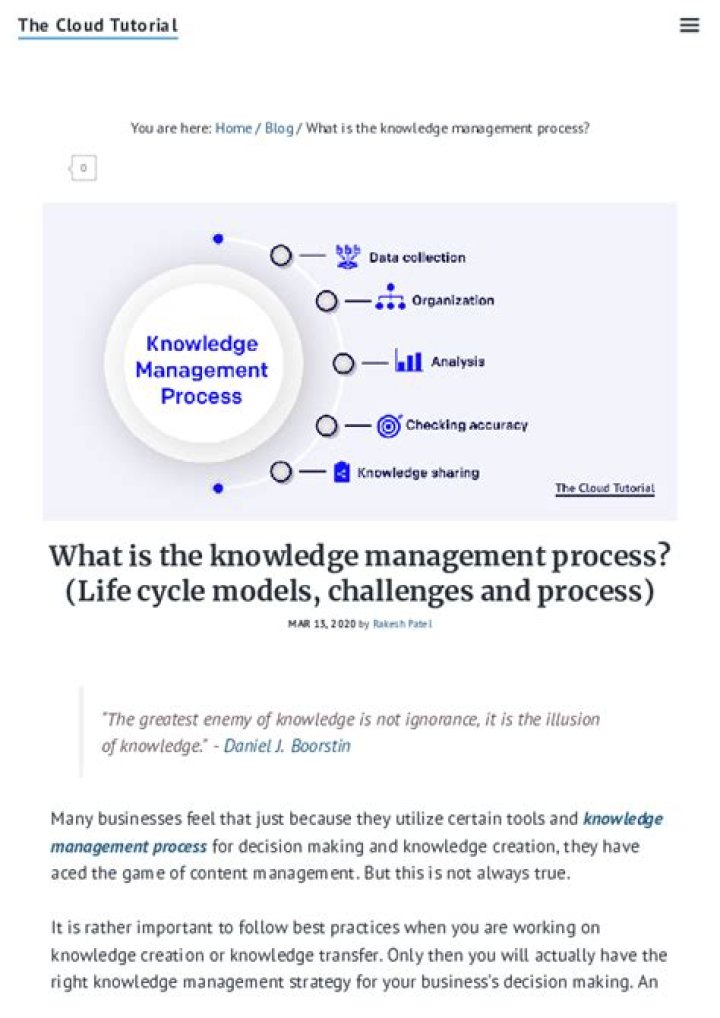 Optimize Your Workflow: Comprehensive Knowledge Management Process PDF