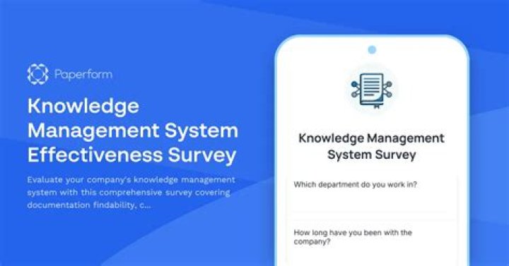 Free Knowledge Management Survey Questionnaire PDF for Effective Insights