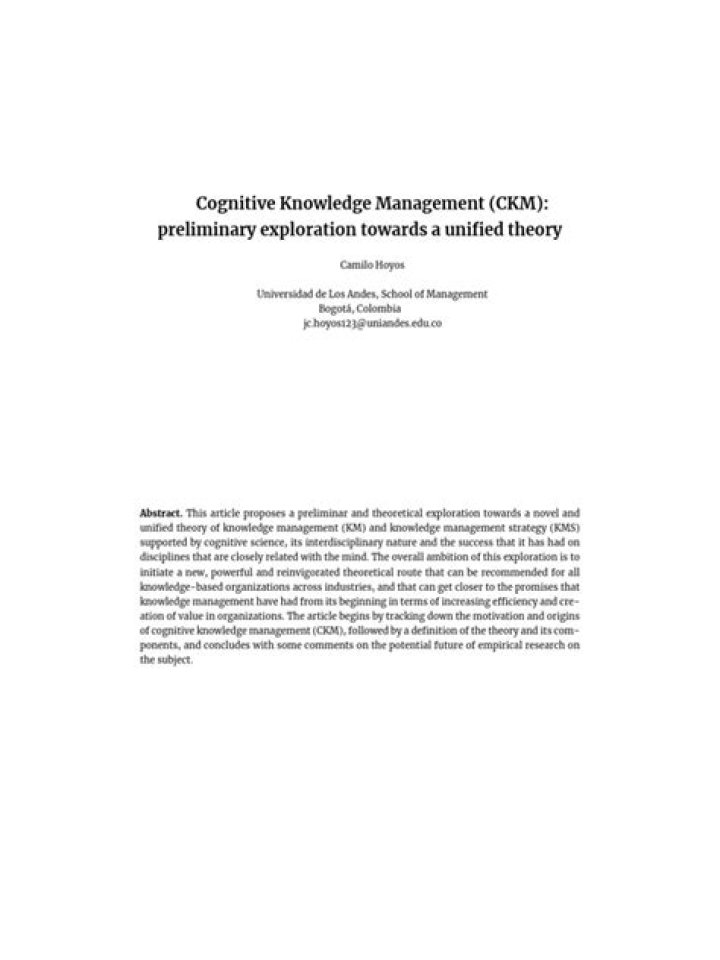 Master Knowledge Management Theory: Essential PDF Guide