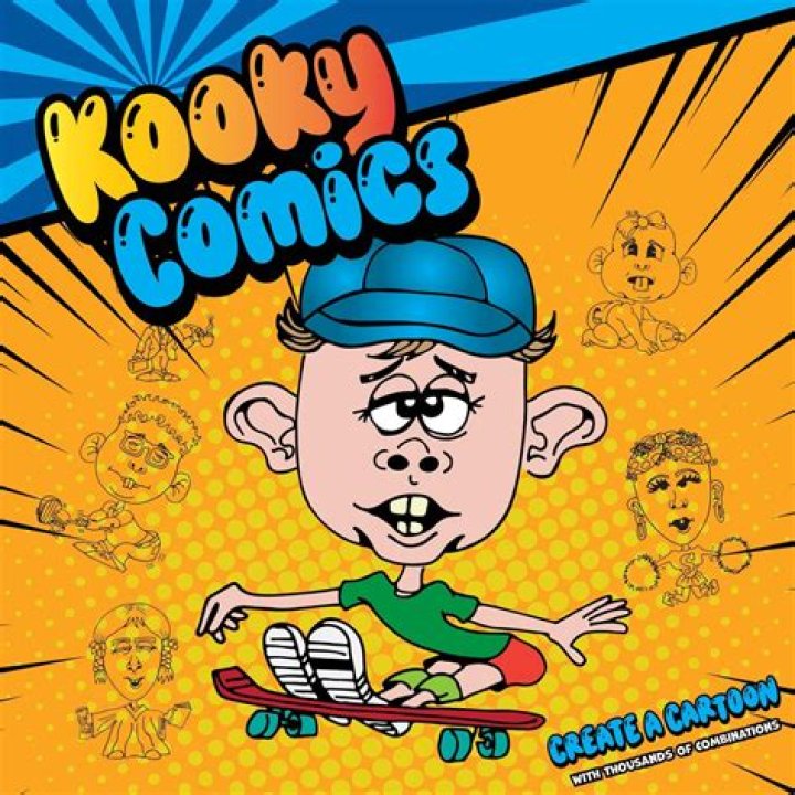 Kooky Comics Tracing Sheets PDF – Fun Printable Drawing Guides