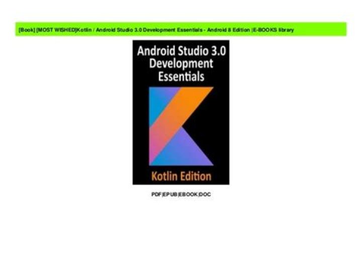 Kotlin Android Cheat Sheet PDF: Master Android Development Fast