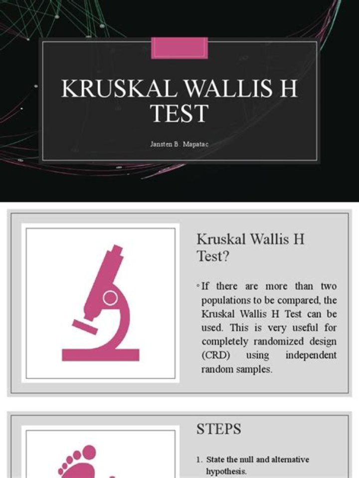 Kruskal-Wallis Test PDF: How to Perform Nonparametric Analysis Easily