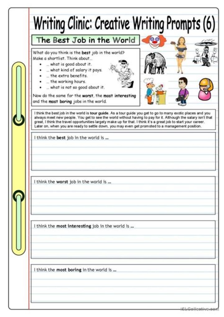 KS3 Creative Writing Worksheets PDF – Free Printable PDFs