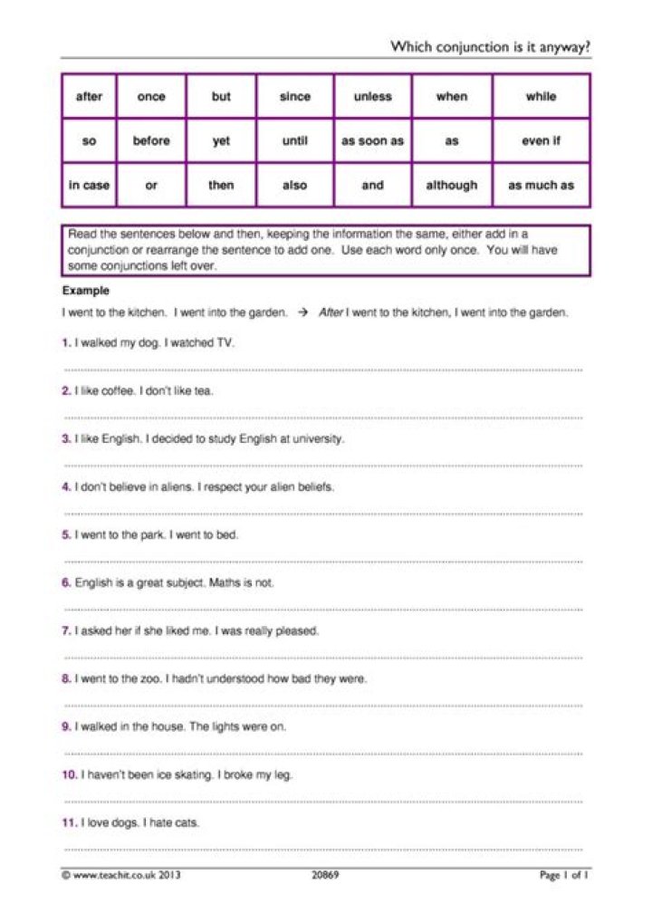 Free KS3 English Worksheets PDF Download – Free Printable