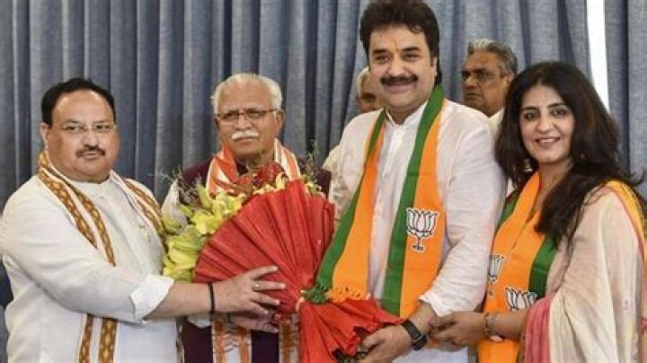 Kuldeep Bishnoi Haryana ExCongress leader Kuldeep Bishnoi, wife