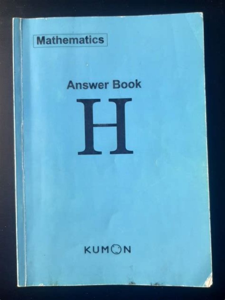 Kumon Level H Math Answer Book PDF – Free Download
