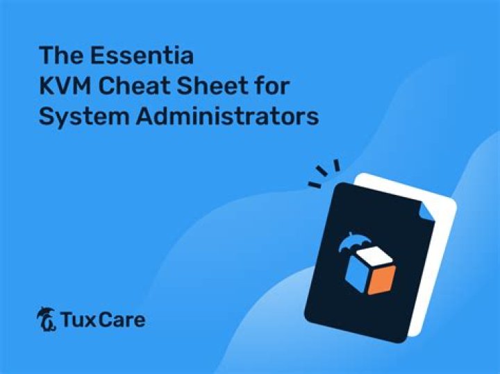 KVM Cheat Sheet PDF: Quick Reference for Linux Virtualization