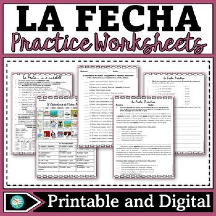 Descargue la Fecha Worksheet PDF para Organizar su Tiempo