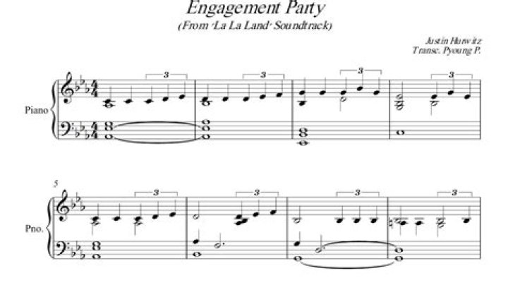 La La Land Engagement Party Sheet Music PDF – Easy Musical Fun