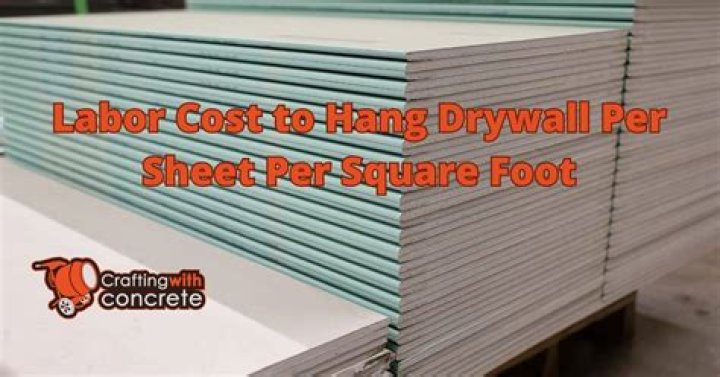 Labor Cost To Hang Drywall Ceiling