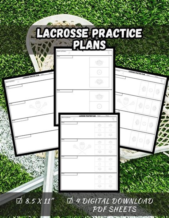 Lacrosse Practice Plan PDF: Training Drills & Game Strategies
