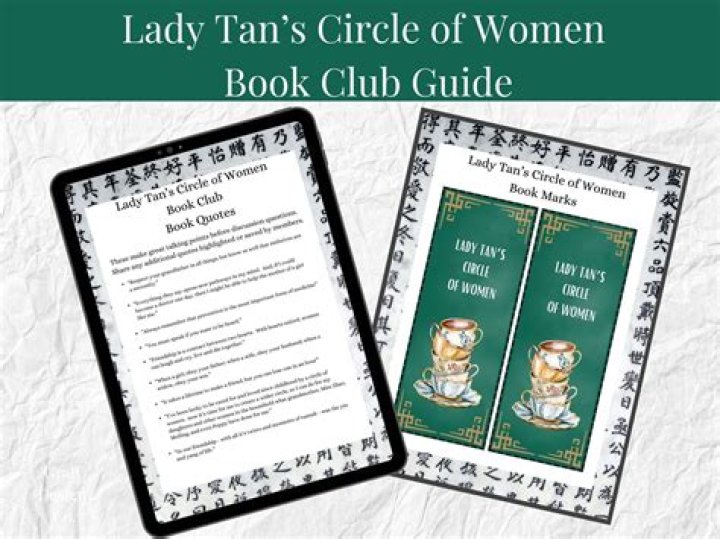 Lady Tan's Circle of Women Book Club Questions PDF – Engaging Discussion Tools