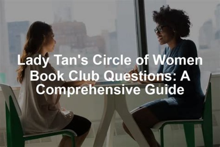 Lady Tan's Circle of Women: Powerful Discussion Questions PDF