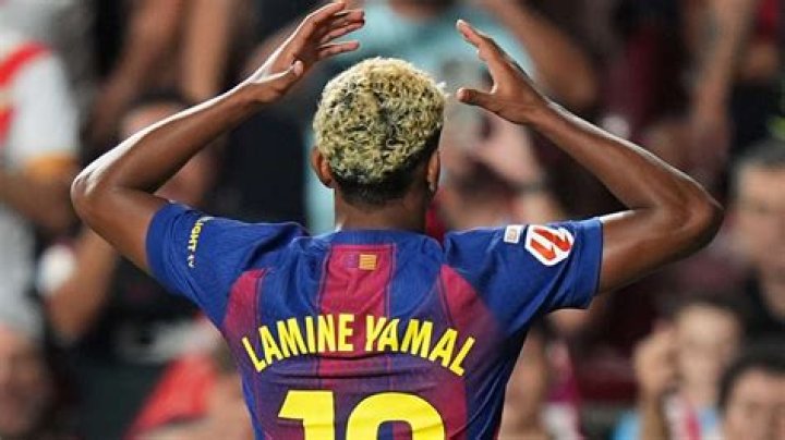 LaLiga Lamine Yamal Barcelona's youngest ever player